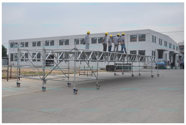 匯聚天下優點：這樣的【移動腳手架】世上！