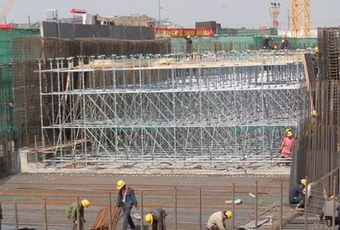 盤扣式腳手架找回平衡,不再恨天高